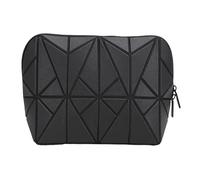 Generic Trousse de Maquillage Pliable et Imperméable en PVC pour Organisateur de Voyage avec Séparateur Amovible pour Articles de Toilette de Voyage et Espace de Travail Efficace en Déplacement