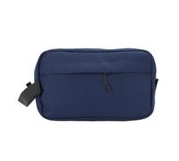 Generic Trousse de toilette pour homme, organiseur de voyage à suspendre avec 1 compartiment principal, 3 poches en maille en nylon, pour voyage d'affaires, fournitures de rasage, noir foncé