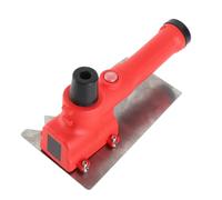 Generic Truelle électrique 12" Outil de Vibration à Plaque en Aluminium avec 2 Piles de 2000 MAh pour le Nivellement des Carreaux, le Béton, le Mortier, le Réglage du Mortier, 0 à 12 000 Tr/min,