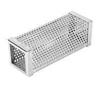 Generic Tube de Fumée, Tube de Fumée pour le Fumeur de de Froide Barbecue carré Extérieur Accessoire 304 BBQ en Acier Inoxydable de fumé à Granulés pour électrique, Gaz, Grill ou Fumeur, 6 Pouces