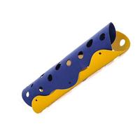 Generic Tunnel pour Chat en Feutre Jouet Tunnel pour Chat Pliable Résistant à l'abrasion pour Jouer et Dormir Jouet Universel pour 1 unité (Bleu et Jaune)