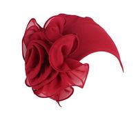 Generic Turban Chapeau d'été élastique pour femme - Motif floral - Chapeau chimio - Chapeau de tête - Bandeau turban - Bonnet, #23 - Violet, taille unique