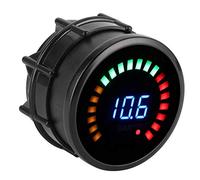 Generic Turbo Boost Gauge, Boost Gauge Kit 2in Pressure Abs avec Accessoires pour Véhicules Turbocompressés 12V