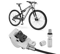 Generic Tuyau de Frein à Disque Hydraulique de Vélo, Raccord D'insertion Olive pour E5 E7 ER XX X0 Pièce de Rechange Premium 5mm en Acier Inoxydable Argent