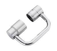 Generic Tuyau de robinet avec 2 modes de sortie d'eau - Bras mécanique - Extension rotative - Évier - Bubbler - Adaptateur de ventilation - Fixation de pulvérisation - Buses d'eau robotiques - Tête de