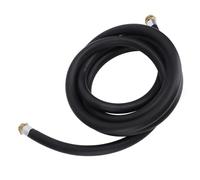 Generic Tuyau de Transfert de Carburant de 4m, Résistant à L'érosion, Excellente Performance, Tuyau de Pompe à Carburant pour Divers Carburants, Caoutchouc Noir