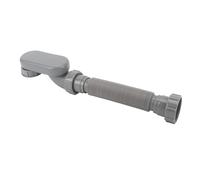 Generic Tuyau de Vidange de Baignoire Flexible pour la Prévention des Odeurs, Installation Facile dans les Salles de Douche, PVC 1 1/2 Pouce