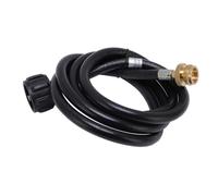 Generic Tuyau d'extension de Réservoir, Tuyau d'extension de Gaz de Carburant Polyvalent pour Camping-car, Flexible et Sûr, Haute Pression de 350 Psi, Portable pour Cuisinière (4 pieds)