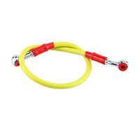 Generic Tuyau D'huile de Frein de Moto tressé Universel en Acier Inoxydable 45/90 Cm pour les Performances de Course, Corps Léger pour la Plupart des Motos, Différentes Couleurs Disponibles (45CM