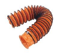 Generic Tuyau Flexible en PVC de 8 Pouces, Polyester tissé en Vinyle Ignifuge Robuste avec Fil D'acier à Haute Teneur en Carbone, pour la Ventilation du Ventilateur D'extraction dans la