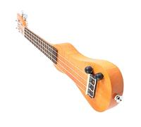 Generic Ukulélé de Concert de 21 Pouces avec Son Chaud et Riche, Accords Réglables pour Débutants et Enfants, Cadeau Musical en Bois D'érable