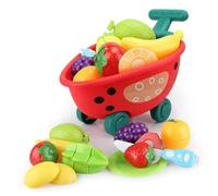 Generic Un Ensemble de Cuisine avec des Jouets de Fruits, l'amélioration du Plaisir de Coordination Faire Semblant d'être de la Nourriture pour Les Enfants