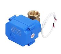 Generic Valve à Billes Motorisée, Soupape de Purge Solénoïde de Soupape de Bille électrique DN15 Mini électrique Droite DC3-6V Via un équipement Hydraulique