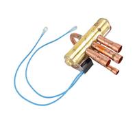 Generic Valve D'inversion de Climatisation à 4 Voies, économie D'énergie, Faible Bruit avec Matériau en Cuivre pour Climatiseurs 1.5P-2P, Service de Réfrigération