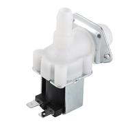 Generic Valve électromagnétique électrique, Plastique + Vanne d'entrée d'eau en Laiton N/C, pour les Dispositifs électriques avec un Chauffe-eau Solaire