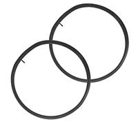 Generic Valve Schrader de Chambre à Air de Vélo, 2 Pièces, pour Vélo Pliant à Petite Roue, Caoutchouc Butyle Durable, Accessoire de Conduite Confortable (28/29 * 1.95/2.125)