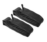 Generic Valve Schrader de Chambre à Air de Vélo, 2 Pièces, pour Vélo Pliant à Petite Roue, Caoutchouc Butyle Durable, Accessoire de Conduite Confortable (20 * 1.75/1.95)