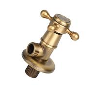 Generic Valve Triangulaire Antique en Laiton Durable pour Salle de Bain et Cuisine en Cuivre 7,2 Oz