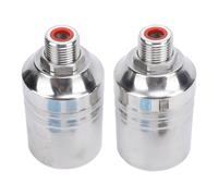 Generic Vanne à Flotteur de Contrôle du Niveau D'eau en Acier Inoxydable, Contrôleur de Niveau D'eau Automatique Durable pour Réservoirs, Paquet de 2