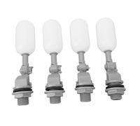 Generic Vanne à Flotteur de Réservoir D'eau à Bras Réglable, Mini Vanne à Bille Flottante en Plastique 4 Pièces pour Humidificateur