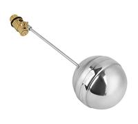 Generic Vanne à Flotteur pour Réservoir d'Eau, Eau à Flotteur à Vanque à Valve de Flottante en Acier Inoxydable Valeur de Billes DN15 G1 / 2 en Laiton Male File Capteur d' Capteur ' Valve de