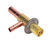 Generic Vanne de Refroidissement en Laiton de Régulation D'énergie, Maintenance Efficace pour Système CVC, 1 X Vanne de Régulation D'énergie de Refroidissement pour Divers Scénarios
