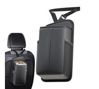 Generic Vehicle Tissue Box Organizer - Soft Multi Purpose Storage Pocket, Convenient Car Seat Holder | Truck Sedan Minivan Motorhome Accessory for Wallet Keys Drinks Beer Mobile Phone Daily Travel
