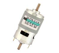 Generic Ventilateur à Couple élevé de Moteur à Courant Continu à Double Arbre DC24V 12V 775 équipé pour le Bureau et la Domotique (24V9000RPM Pas de support)