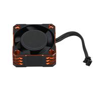 Generic Ventilateur de Refroidissement Compact en Aluminium, 25 X 25 Mm, 32 000 Tr/min, pour la Dissipation Thermique de la Voiture Télécommandée et la Protection contre la Surchauffe ESC, Noir,