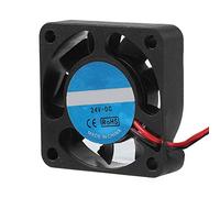 Generic Ventilateur de Refroidissement pour Extrudeuse 4010, Puissant et Silencieux, pour Imprimante 3D, Haut Régime, Dissipation Thermique Rapide, 24V, 2 Pièces