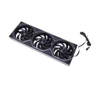 Generic Ventilateur D'ordinateur ARGB et PWM avec Effet D'éclairage 3D pour un Refroidissement Optimal des PC de Jeu, Roulement Hydraulique, 1 unité