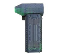 Generic Ventilateur Turbo Puissant, Souffleur d'air Turbo Réutilisable sans Brosse Rechargeable pour Le Refroidissement de l'ordinateur (Vert Noir)