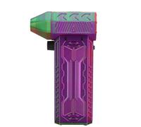 Generic Ventilateur Turbo Puissant, Souffleur d'air Turbo Réutilisable sans Brosse Rechargeable pour Le Refroidissement de l'ordinateur (Rouge Noir)