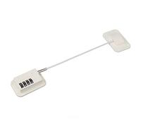 Generic Ventres de Fenêtre pour les Fenêtres de Haut en Bas, Verrouillage de sécurité de Mot de Service de la Mot de sécurité Câble de Child Verrouillage de la Anti Tombant pour la PUSH PULT (WHITE)