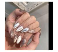 Generic Vernis Gel, Couleurs Riches, Vernis Gel œil de Chat, sans Danger pour la Vie Quotidienne (SILVER)