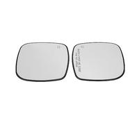 Generic Verre de Rétroviseur Latéral Chauffant Matériau Durable pour Ville et Campagne 2008-2016, Grand Caravan 2008-2020, CV 2012-2015 2 Pièces CH1325107 pour la Réparation de Voiture