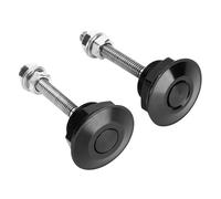 Generic Verrou de Capot, Loquet à Bouton à Clamp/Holder Facile à Utiliser, 2 Pièces en Alliage d'aluminium Résistant à la Corrosion, Libération Rapide, Forte conductivité électrique pour le (32mm)