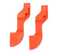 Generic Verrou de sécurité pour Fenêtre de Camping-car, 2 Pièces, Antivol Durable, Orange, pour Camping-car, Véhicule, Nylon renforcé de Fibres de Verre