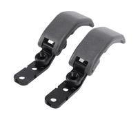 Generic Verrouillage de Verrouillage de la Fenêtre Latérale du Couteau, 62910-35010 Élégant Facile à Installer 2pcs Sécurité étendue Metal Arrière de Fenêtre du District pour (GRAY)