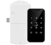 Generic Verrouillage par Mot de Passe Numérique, Clavier Tactile sécurisé pour Classeurs, Armoires, Méthodes de Double Déverrouillage avec Prise en Charge D'alimentation D'urgence
