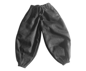 Generic Vêtements Décontractés pour Figurines Masculines à L'échelle 1:12 (6 Pouces), Accessoires de Cosplay, Pantalon noir