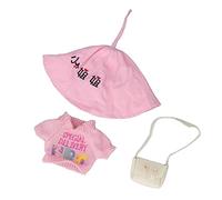 Generic Vêtements en Peluche de Canard Jaune, 3 Pièces, Animaux en Peluche Lavables et Lissants pour Enfants, Cadeau pour Filles (Je Tape)