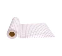 Generic Vinyl Papier Transfert Rouleau Application Ruban Grille Alignement Adhésif Réutilisable Transparent pour Création Stickers Autocollants Bricolage Murs, 30.5x1000 Cm