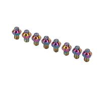 Generic - Vis de Pédale de Vélo Légères M4x5mm, en Alliage de Titane avec Conception Antidérapante pour Le Cyclisme (Colorful)