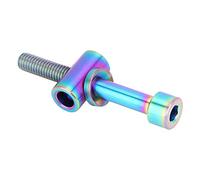 Generic Vis de Tige de Selle en Alliage de Titane M5x30/35/40mm, Anti-Corrosion, Taille Standard, Connexion Ferme pour les Amateurs de Vélo (M5x40)