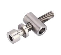 Generic Vis de Tige de Selle M5x30/35/40 Mm en Alliage de Titane de qualité Supérieure avec Filetage de Précision pour une Connexion Sécurisée, Idéale pour les Cyclistes (M5x30)