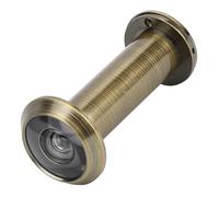 Generic Visionneuse de Porte à 220 Degrés, Antivol, avec Couvercle Robuste pour la sécurité de la Maison, Couleur Bronze brossé, 2,4 Pouces, 1 Pièce (Extension 16 mm, ouverture 16-23, épaisseur de)
