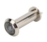 Generic Visionneuse de Porte à 220 Degrés, Antivol, avec Couvercle Robuste pour la sécurité de la Maison, Couleur Bronze brossé, 2,4 Pouces, 1 Pièce (Tréfilage étendu de 16 mm, ouverture 16-23,)