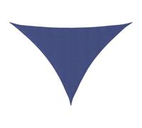 Generic Voile D'ombrage Triangulaire, Auvent de Patio en Tissu Oxford Résistant à l'eau et aux uvs avec Cordes (5x5x6 mètres)