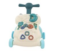 Generic Voiture de Marche d'apprentissage de Musique de Dessin animé pour bébé, Boîte à Musique Amovible, Développe la Coordination œil-Main, Matière Plastique Sûre et Durable, pour Les Enfants Qui